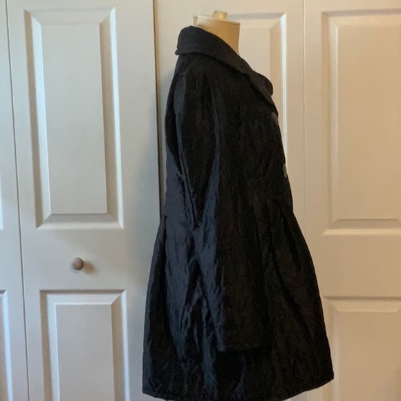 Marc Jacobs- Coat- Black- Large- Double Breasted- Quilted Coat - Picture 5 of 10